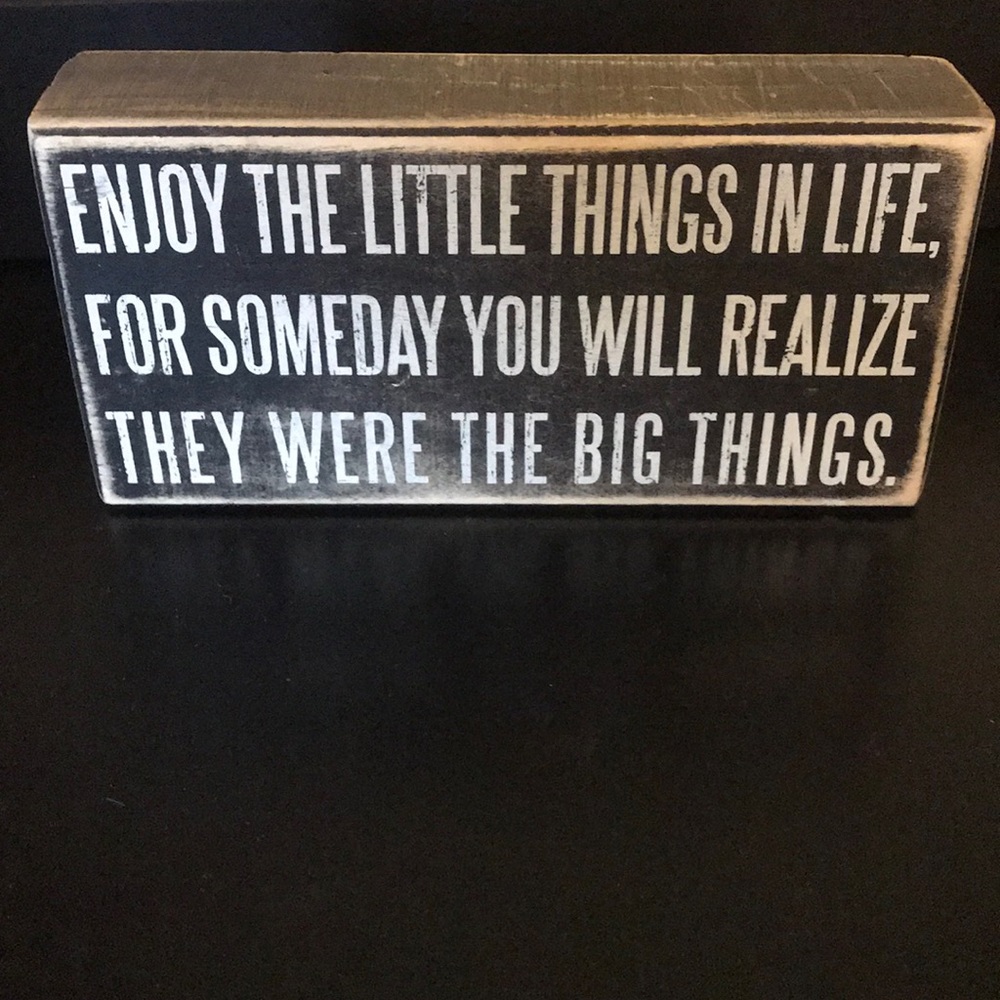 Vintage quote sign